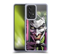 Head Case Designs sous Licence Officielle Batman DC Comics Le Clown Three Jokers Coque en Gel [Protection de Qualité Militaire] Compatible avec Samsung Galaxy A53 5G (2022)