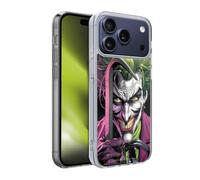 Head Case Designs sous Licence Officielle Batman DC Comics Le Clown Three Jokers Coque en Gel [Protection de Qualité Militaire] Compatible avec Apple iPhone 17 Pro Et Compatible avec MagSafe