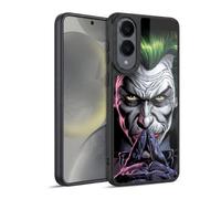 Head Case Designs sous Licence Officielle Batman DC Comics Le Criminel Three Jokers Coque en Gel renforcée [Protection de Qualité Militaire] Compatible avec Samsung Galaxy S25 Edge