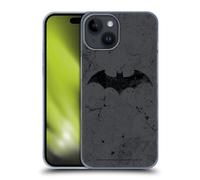 Head Case Designs sous Licence Officielle Batman DC Comics Logo en détresse Hush Coque Dure pour l'arrière Compatible avec Apple iPhone 15