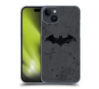 Head Case Designs sous Licence Officielle Batman DC Comics Logo en détresse Hush Coque Dure pour l'arrière Compatible avec Apple iPhone 15 Plus