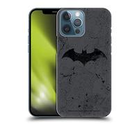 Head Case Designs sous Licence Officielle Batman DC Comics Logo en détresse Hush Coque Dure pour l'arrière Compatible avec Apple iPhone 13 Pro Max