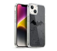 Head Case Designs sous Licence Officielle Batman DC Comics Logo en détresse Hush Coque en Gel [Protection de Qualité Militaire] Compatible avec Apple iPhone 14 Plus Et Compatible avec MagSafe