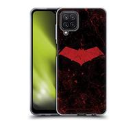Head Case Designs sous Licence Officielle Batman DC Comics Logo Grunge Red Hood Coque en Gel [Protection de Qualité Militaire] Compatible avec Samsung Galaxy A12 (2020)