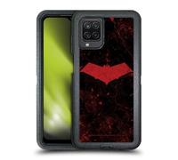 Head Case Designs sous Licence Officielle Batman DC Comics Logo Grunge Red Hood Étui Antichoc Ultra-Blindé Compatible avec Samsung Galaxy A12 (2020)