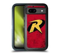 Head Case Designs sous Licence Officielle Batman DC Comics Logo Grunge Robin Étui Antichoc Ultra-Blindé Compatible avec Google Pixel 8a