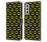 Head Case Designs sous Licence Officielle Batman DC Comics Modèles Logos Étui Portefeuille en Cuir Compatible avec Samsung Galaxy S21 5G