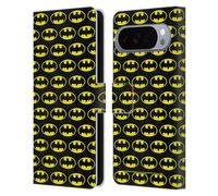 Head Case Designs sous Licence Officielle Batman DC Comics Modèles Logos Étui Portefeuille en Cuir Compatible avec Google Pixel 10 Pro XL