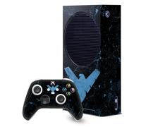 Head Case Designs Sous Licence Officielle Batman DC Comics Nightwing Logos And Comic Book Enveloppement De Console De Jeu Et Skins Pour Manette compatible avec Xbox Series S Console & Controller Bundle