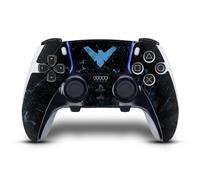 Head Case Designs sous Licence Officielle Batman DC Comics Nightwing Logos Et Bandes Dessinées Vinyle Autocollant De Jeu Peau Compatible avec Sony PlayStation 5 PS5 DualSense Edge Controller