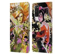 Head Case Designs sous Licence Officielle Batman DC Comics Poison Ivy Gotham City Sirens Étui Portefeuille en Cuir Compatible avec Samsung Galaxy S20 / S20 5G