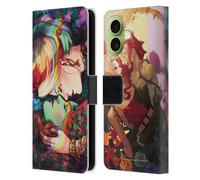 Head Case Designs sous Licence Officielle Batman DC Comics Poison Ivy & Harley Quinn Gotham City Sirens Étui Portefeuille en Cuir Compatible avec Apple iPhone 17