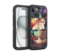Head Case Designs sous Licence Officielle Batman DC Comics Poison Ivy & Harley Quinn Gotham City Sirens Étui Antichoc Ultra-Blindé Compatible avec Apple iPhone 15