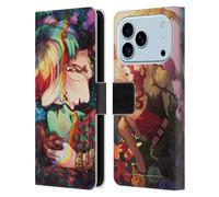 Head Case Designs sous Licence Officielle Batman DC Comics Poison Ivy & Harley Quinn Gotham City Sirens Étui Portefeuille en Cuir Compatible avec Apple iPhone 17 Pro