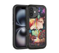 Head Case Designs sous Licence Officielle Batman DC Comics Poison Ivy & Harley Quinn Gotham City Sirens Étui Antichoc Ultra-Blindé Compatible avec Apple iPhone 16