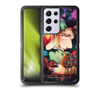 Head Case Designs sous Licence Officielle Batman DC Comics Poison Ivy & Harley Quinn Gotham City Sirens Étui Antichoc Ultra-Blindé Compatible avec Samsung Galaxy S21 Ultra 5G