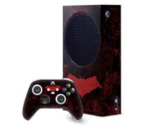 Head Case Designs Sous Licence Officielle Batman DC Comics Red Hood Logos And Comic Book Enveloppement De Console De Jeu Et Skins Pour Manette compatible avec Xbox Series S Console & Controller Bundle