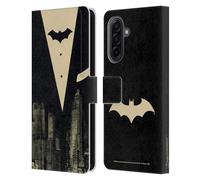 Head Case Designs sous Licence Officielle Batman DC Comics Suit Dualité Étui Portefeuille en Cuir Compatible avec Samsung Galaxy A17 4G / 5G