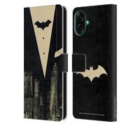 Head Case Designs sous Licence Officielle Batman DC Comics Suit Dualité Étui Portefeuille en Cuir Compatible avec Samsung Galaxy A07