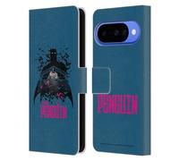 Head Case Designs sous Licence Officielle Batman DC Comics The Penguin Évasion De Méchants Étui Portefeuille en Cuir Compatible avec Google Pixel 10