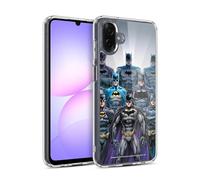 Head Case Designs Sous Licence Officielle Batman DC Comics Through The Years Costumes emblématiques Des Bande dessinée Coque En Gel [Protection de Qualité Militaire] Compatible avec Samsung Galaxy A07