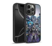 Head Case Designs sous Licence Officielle Batman DC Comics Through The Years Costumes emblématiques des Bande dessinée Coque en Gel renforcée [Qualité Militaire] Compatible avec Apple iPhone 16 Pro
