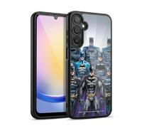 Head Case Designs sous Licence Officielle Batman DC Comics Through The Years Costumes emblématiques des Bande dessinée Coque en Gel renforcée [Qualité Militaire] Compatible avec Samsung Galaxy A25 5G