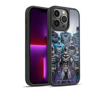 Head Case Designs sous Licence Officielle Batman DC Comics Through The Years Costumes emblématiques des Bande dessinée Coque en Gel renforcée [Qualité Militaire] Compatible avec Apple iPhone 13 Pro