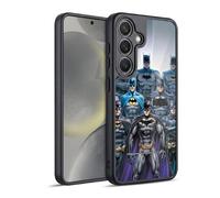 Head Case Designs sous Licence Officielle Batman DC Comics Through The Years Costumes emblématiques des Bande dessinée Coque en Gel renforcée [Qualité Militaire] Compatible avec Samsung Galaxy S24 5G
