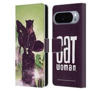 Head Case Designs sous Licence Officielle Batman DC Comics Une célébration de 75 Ans Catwoman Étui Portefeuille en Cuir Compatible avec Google Pixel 10 Pro XL