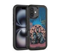 Head Case Designs sous Licence Officielle Batman DC Comics Volume de fléau activé Knightfall Couvertures Célèbres De Livre Comique Étui Antichoc Ultra-Blindé Compatible avec Apple iPhone 16