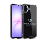 Head Case Designs sous Licence Officielle Batman DC Comics Wayne Industries Logo Dualité Coque en Gel [Protection de Qualité Militaire] Compatible avec Samsung Galaxy A07