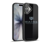 Head Case Designs sous Licence Officielle Batman DC Comics Wayne Industries Logo Dualité Coque en Gel renforcée [Protection de Qualité Militaire] Compatible avec Apple iPhone 17