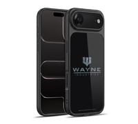 Head Case Designs sous Licence Officielle Batman DC Comics Wayne Industries Logo Dualité Coque en Gel renforcée [Protection de Qualité Militaire] Compatible avec Apple iPhone 17 Air