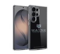 Head Case Designs sous Licence Officielle Batman DC Comics Wayne Industries Logo Dualité Coque en Gel [Protection de Qualité Militaire] Compatible avec Samsung Galaxy S26 Ultra