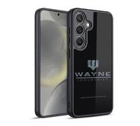 Head Case Designs sous Licence Officielle Batman DC Comics Wayne Industries Logo Dualité Coque en Gel renforcée [Protection de Qualité Militaire] Compatible avec Samsung Galaxy S24 5G