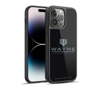 Head Case Designs sous Licence Officielle Batman DC Comics Wayne Industries Logo Dualité Coque en Gel renforcée [Protection de Qualité Militaire] Compatible avec Apple iPhone 14 Pro Max