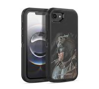 Head Case Designs sous Licence Officielle Batman V Superman: Dawn of Justice Batman Graphiques Étui Antichoc Ultra-Blindé Compatible avec Apple iPhone 16e / iPhone 17e