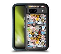 Head Case Designs sous Licence Officielle Batman V Superman: Dawn of Justice Sticker Collage Graphiques Étui Antichoc Ultra-Blindé Compatible avec Google Pixel 8a