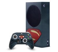 Head Case Designs Sous Licence Officielle Batman V Superman: Dawn of Justice Superman Costume Graphics Enveloppement De Console De Jeu Et Skins Pour Manette compatible avec Xbox Series S Console & Controller Bundle
