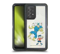 Head Case Designs sous Licence Officielle Beano avec Dennis Graphiques Bananaman Étui Antichoc Ultra-Blindé Compatible avec Galaxy A52 / A52s / 5G (2021)