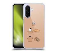 Head Case Designs sous Licence Officielle Beth Wilson des Boites Chats Doodle 2 Coque en Gel [Protection de Qualité Militaire] Compatible avec Samsung Galaxy A26 5G