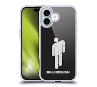 Head Case Designs sous Licence Officielle Billie Eilish Blohsh Art Clé Coque en Gel [Protection de Qualité Militaire] Compatible avec Apple iPhone 16 Et Compatible avec MagSafe