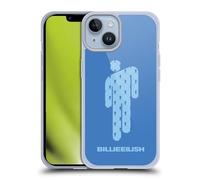 Head Case Designs sous Licence Officielle Billie Eilish Blohsh Bleu Art Clé Coque en Gel [Protection de Qualité Militaire] Compatible avec Apple iPhone 14 Et Compatible avec MagSafe