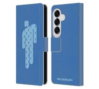 Head Case Designs sous Licence Officielle Billie Eilish Blohsh Bleu Art Clé Étui Portefeuille en Cuir Compatible avec Samsung Galaxy S26