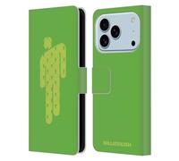 Head Case Designs sous Licence Officielle Billie Eilish Blohsh Vert Art Clé Étui Portefeuille en Cuir Compatible avec Apple iPhone 17 Pro