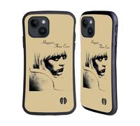 Head Case Designs sous Licence Officielle Billie Eilish Image de l'album Happier Than Ever Coque Hybride Compatible avec Apple iPhone 15