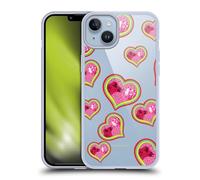 Head Case Designs sous Licence Officielle Birds of Prey DC Comics Harley Quinn Coyote Coeur Graphiques Coque en Gel [Qualité Militaire] Compatible avec Apple iPhone 14 Plus Et Compatible avec MagSafe