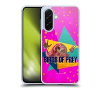 Head Case Designs sous Licence Officielle Birds of Prey DC Comics Panique en néon Graphiques Coque en Gel [Protection de Qualité Militaire] Compatible avec Samsung Galaxy A36 5G