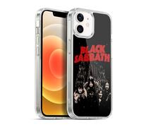 Head Case Designs sous Licence Officielle Black Sabbath Logo Rouge Art Clé Coque en Gel [Protection de Qualité Militaire] Compatible avec Apple iPhone 12 / iPhone 12 Pro Et Compatible avec MagSafe